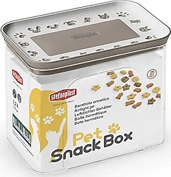 Stefanplast Gri-Beyaz Dikdörtgen SnackBox 1.2 lt