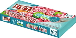 Stepy Çek-Al Orta Boy Buzdolabı Poşeti 100'lü