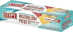 Stepy Küçük Boy Buzdolabı Poşeti 30'lu