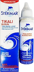 Sterimar Blocked Nose Hipertonik Deniz Suyu Tıkalı Burun Spreyi 50 ml