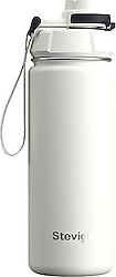 Stevig 1 Hand Leak-Proof Beyaz 500 ml Çelik Termos