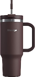 Stevig 2 Moods Tuck-In Bordo 900 ml Pipetli Termos Bardak