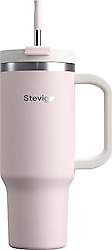 Stevig 2 Moods Tuck-In Pembe 900 ml Pipetli Termos Bardak