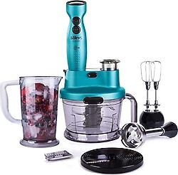 Stilevs Limitless Sedefli Mavi 2000 W Blender Seti