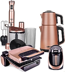 Stilevs Rose Quartz 4'lü Elektronik Çeyiz Seti