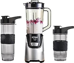 Stilevs Tropix Pro Gümüş 600 W Kişisel Blender