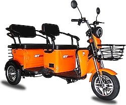 Stmax Elit 940 Elektrikli Turuncu Moped