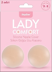 StopEver Lady Comfort Silikon Göğüs Ucu Pedi 2'li