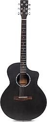 Strauss SAC-JF EQ Elektro Akustik Gitar