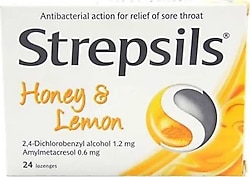 Strepsils Bal ve Limon Aromalı 24