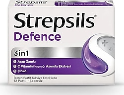 Strepsils Defence 12'li Pastil