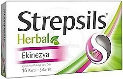 Strepsils Herbal Ekinezya Aromalı 16'lı Pastil