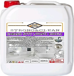 Strong & Clean Lavanta Kokulu Çamaşır Suyu 5 lt