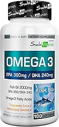 Suda Vitamin Omega 3 2000 mg 100 Kapsül