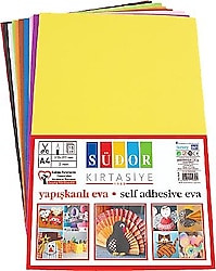 Südor 20x30 cm 10 Renk Yapışkanlı Eva