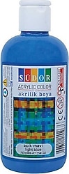 Südor 250 ml Parmak Boyası Açık Mavi
