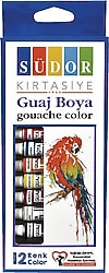 Südor 8.5 ml 12 Renk Guaj Boya
