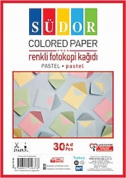 Südor A4 30 Yaprak Renkli Fotokopi Kağıdı
