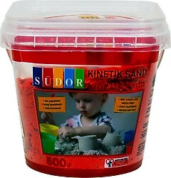 Südor Kovalı Kırmızı Kinetik Kum 500 gr