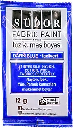 Südor Toz 12 gr Kumaş Boyası Lacivert