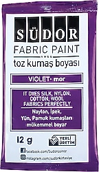 Südor Toz 12 gr Kumaş Boyası Mor