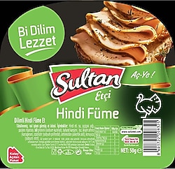 Sultan Dilimli Hindi Füme 50 gr