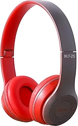 Sunix BLT-25 Kulak Üstü Bluetooth Kulaklık Kırmızı
