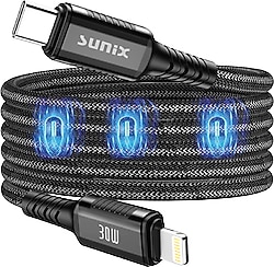 Sunix IP-30 1 m USB to Lightning Şarj Kablosu