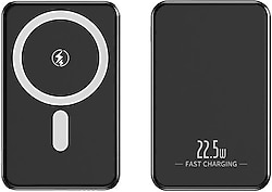 Sunix PB-54 Siyah 5000 mAh Hızlı Şarj MagSafe Powerbank