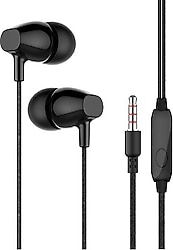 Sunix SX-08 Siyah Mikrofonlu Kulak İçi Kulaklık