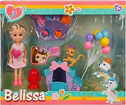 Sunman Belissa ve Sevimli Hayvanları Bebek Seti 53802