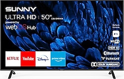 Sunny SN50QMN252 4K Ultra HD 50" 127 Ekran Uydu Alıcılı webOS Smart QLED TV