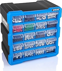 Süper Bag ASR-6006 Monoblok 20 Çekmeceli Organizer Seti
