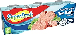 SuperFresh Ayçiçek Yağlı Ton Balığı 3x75 gr