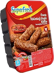 SuperFresh Dana Tekirdağ Usulü Köfte 300 gr