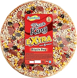 SuperFresh King Extra Dondurulmuş Pizza 475 gr