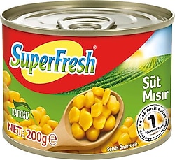 SuperFresh Konserve Mısır 200 gr