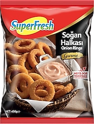 SuperFresh Soğan Halkası Gurme 450 gr