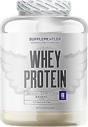 Supplementler 2000 gr Muz Aromalı Whey Protein Tozu