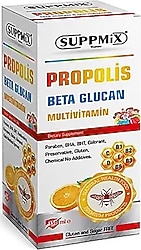 Suppmix Propolis Beta Glucan Multivitamin Şurup 150 ml