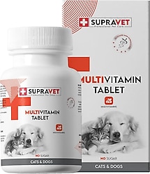 Supravet Multivitamin Köpek ve Kediler için 75 Tablet
