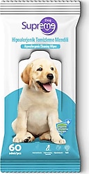 Supreme Dog Hipoalerjenik Temizleme Mendili 60'lı