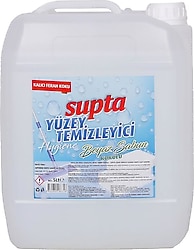Supta Beyaz Sabun Kokulu Sıvı Yüzey Temizleyici 5 lt