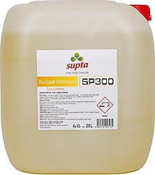 Supta Limon Kokulu Sıvı Bulaşık Deterjanı 20 lt