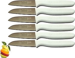 Sürbısa 61007 Beyaz 6'lı Meyve Bıçağı