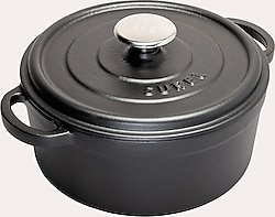 Sürel Siyah 24 cm Derin Döküm Tencere