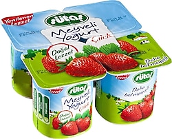 Sütaş Çilekli Meyveli Yoğurt 4x115 gr
