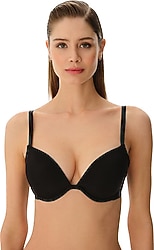 Suwen Wonder Balenli Push Up Sütyen