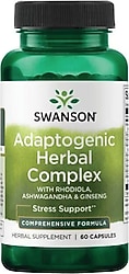Swanson Adaptogenic Herbal Complex 60 Kapsül