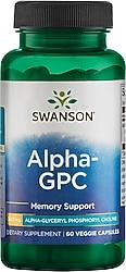 Swanson Alpha Gpc 300 mg 60 Kapsül